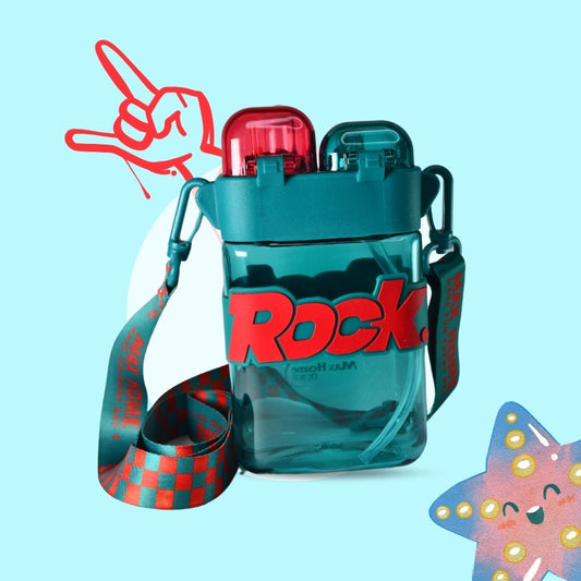 Rock Water Bottle (Green)