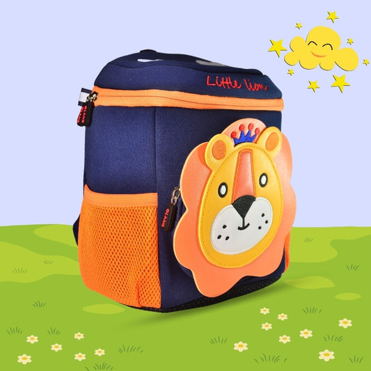 PICNIC BAG (LION) NAVY BLUE