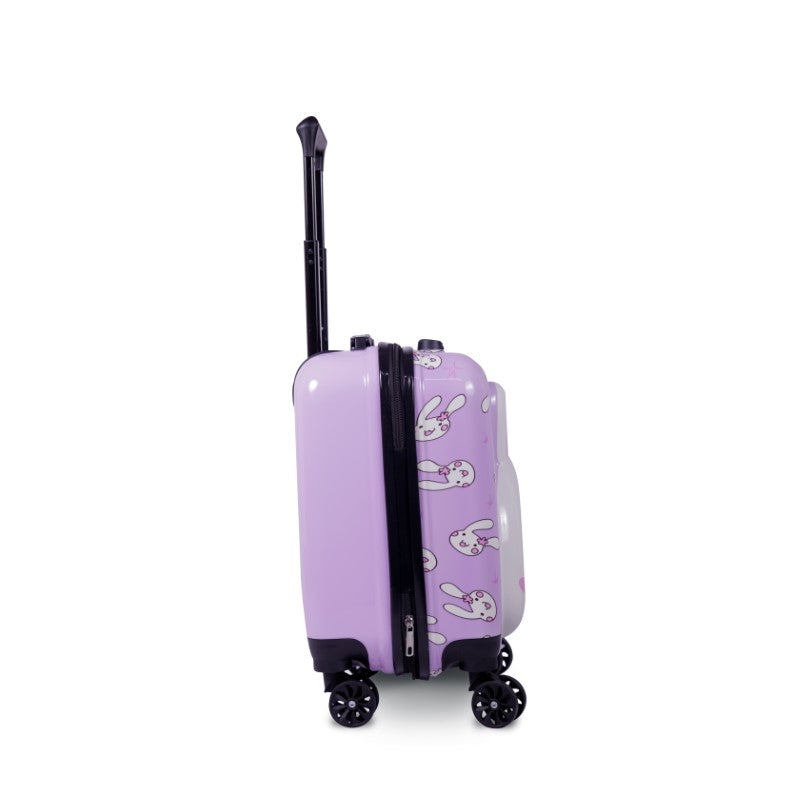 3D Bunny Suitcase (Lavender)