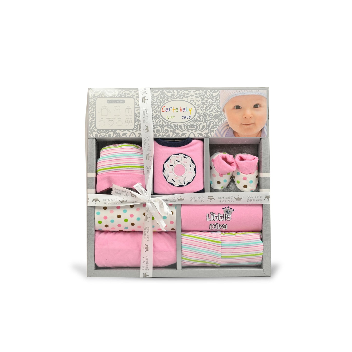 7pcs Gift Set (Pink)