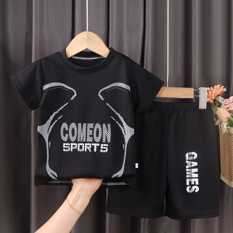 BLACK SPORTS WEAR SET