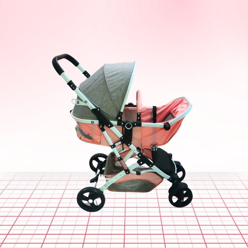 Premium Baby Stroller (Pink)