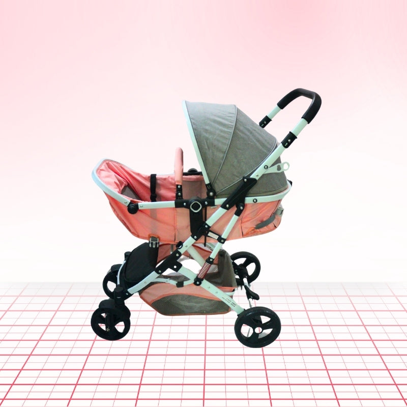 Premium Baby Stroller (Pink)