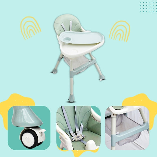 Feeding High Chair (1yrs - 5yrs) (Green)