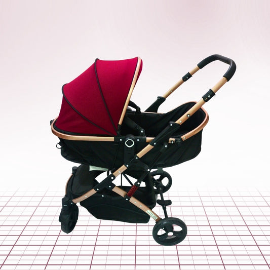 Premium Baby Stroller (Red)