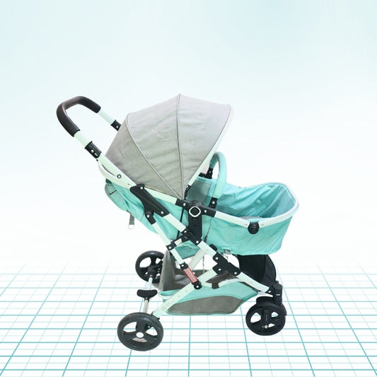 Premium Baby Stroller (Blue)