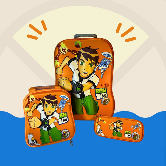 Ben Ten 3 Pcs Set (Orange)