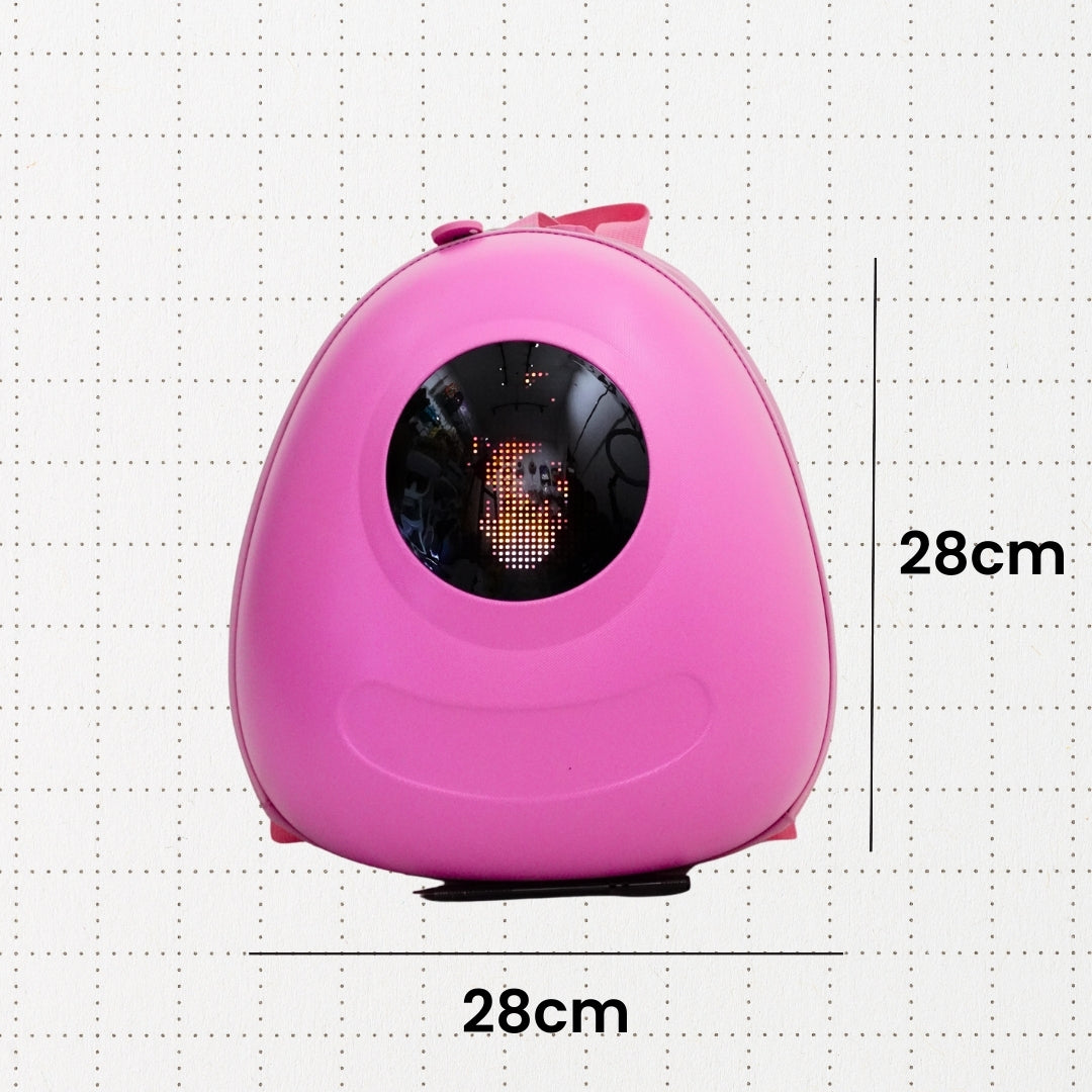 LED BAGS WITH EYES(PINK)