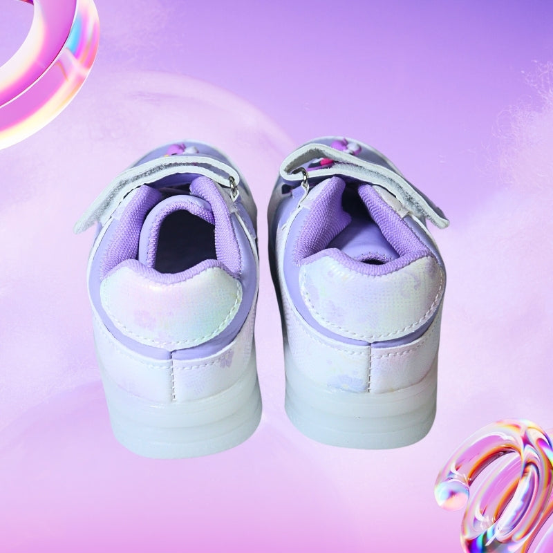 3D BEE DESIGN LED SHOES(purple)