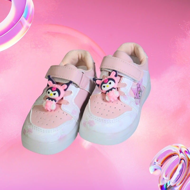 3D BEE DESIGN LED SHOES(PINK)