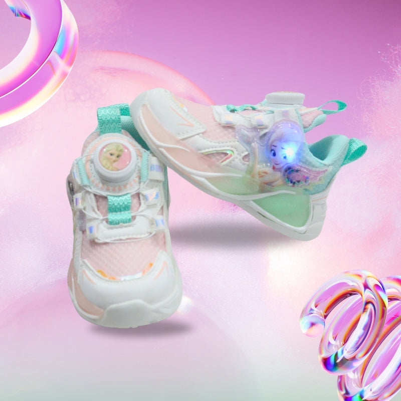 Frozen princess light shoes(pink)