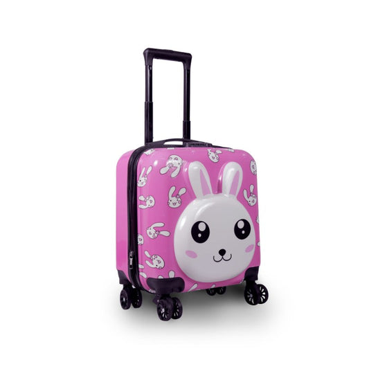 3D Bunny Suitcase (Pink)