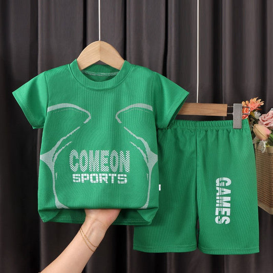 GREEN SPORTS WEAR SET