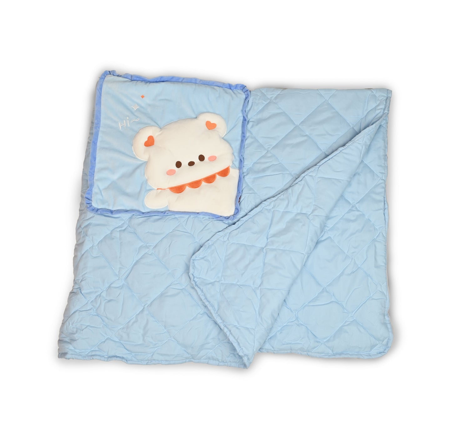 PILLOW BLANKET (Blue)