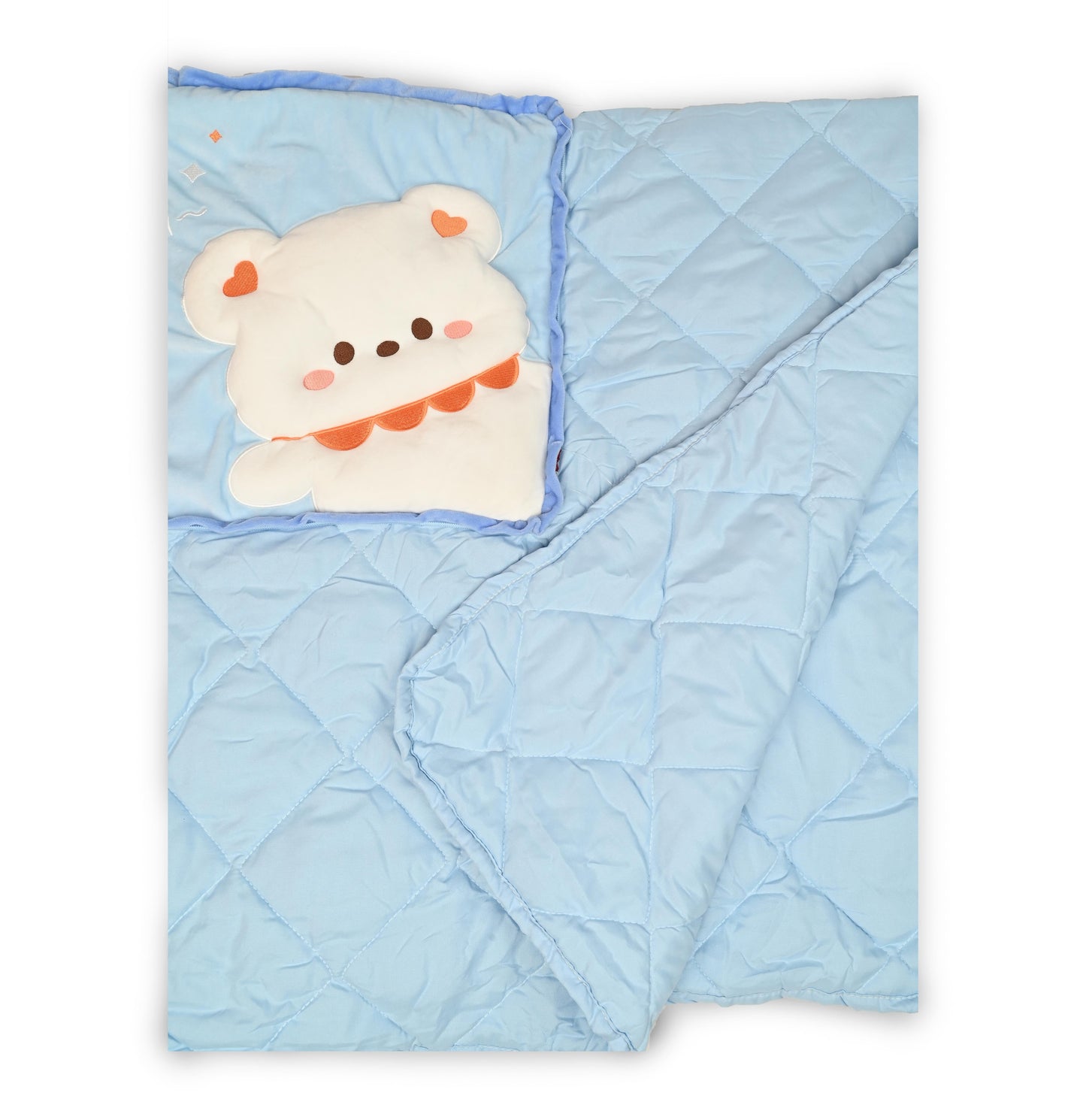 PILLOW BLANKET (Blue)