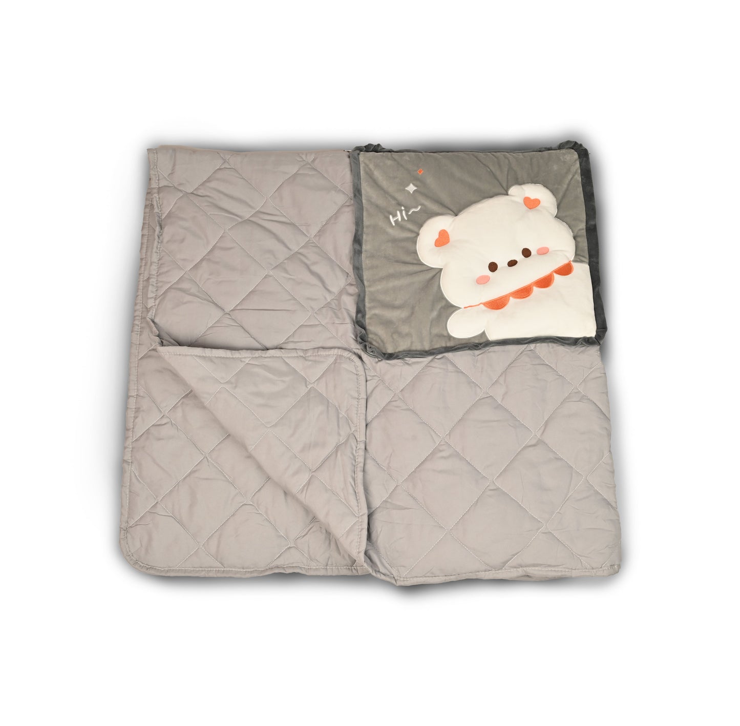 PILLOW BLANKET (Grey)