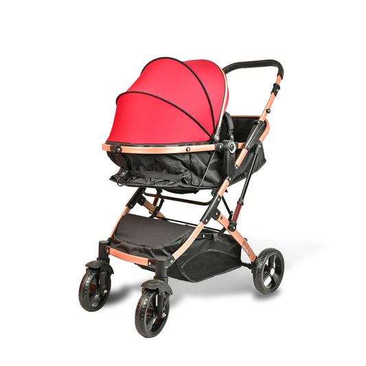 Premium Baby Stroller (Red)