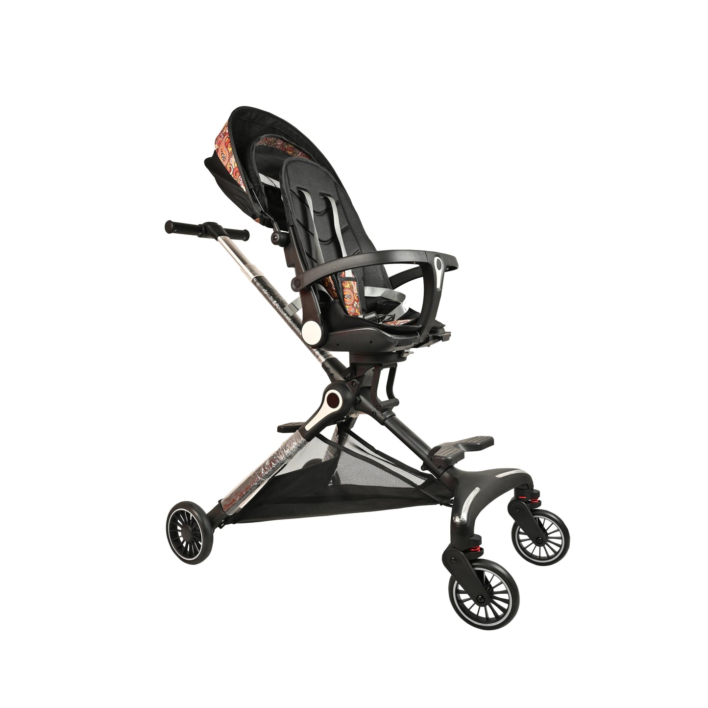 Sitting Stroller With Light (Black)