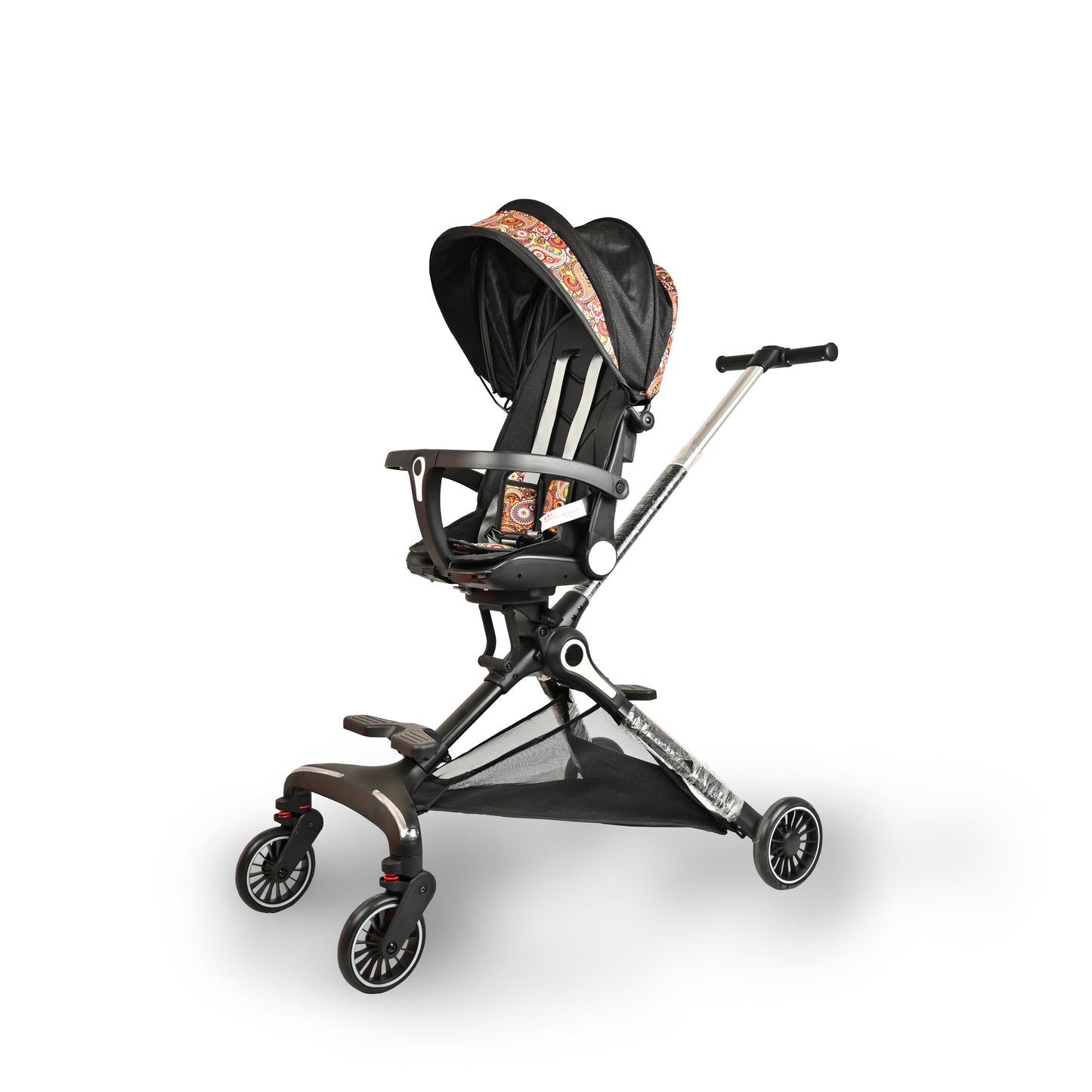 Sitting Stroller With Light (Black)