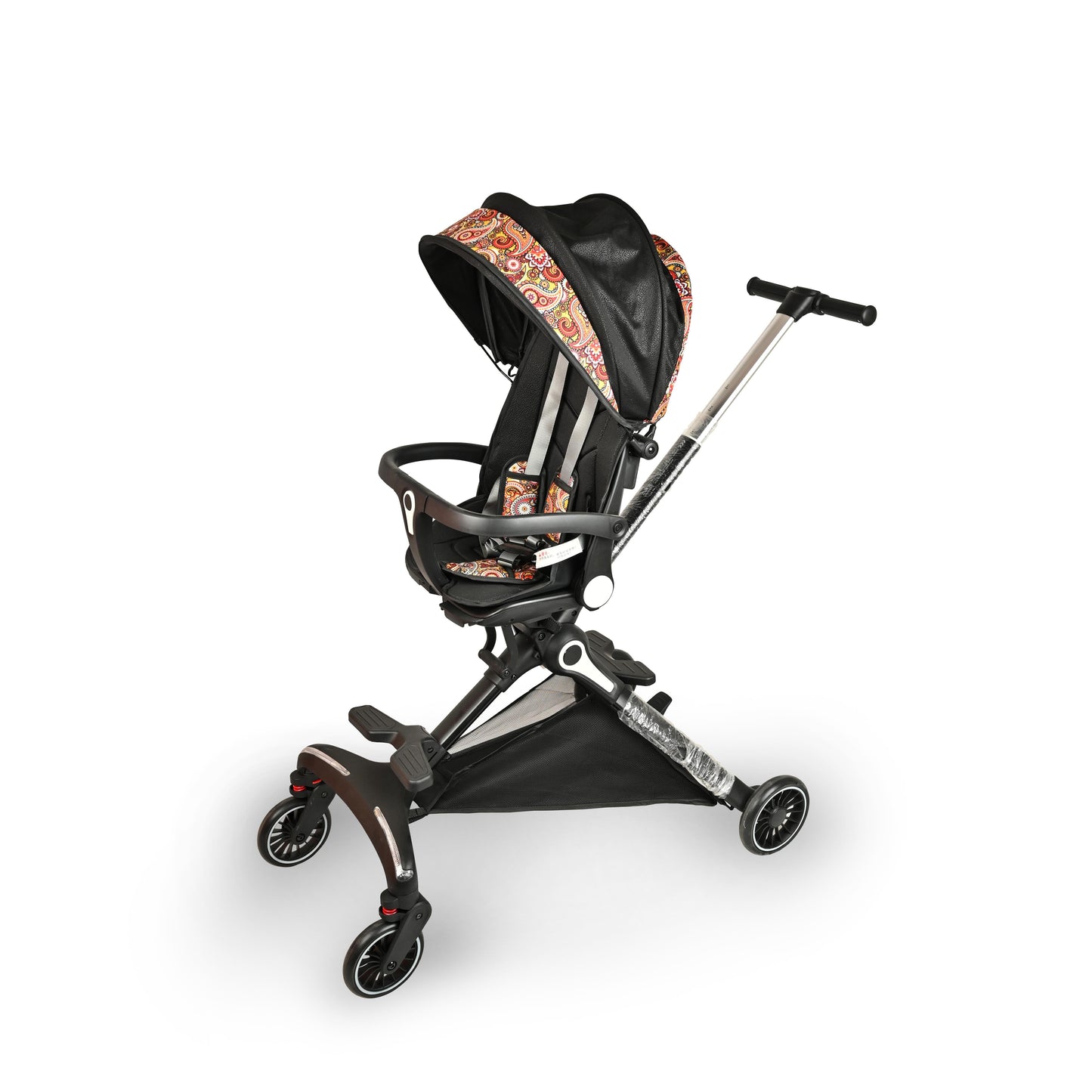 Sitting Stroller With Light (Black)