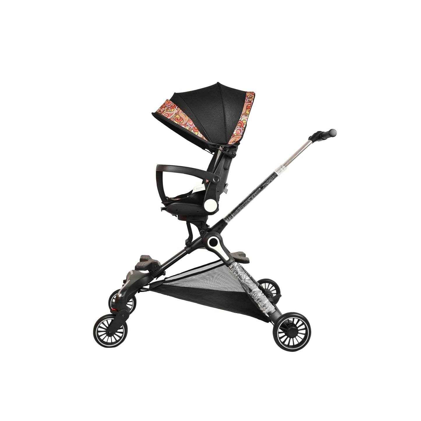 Sitting Stroller With Light (Black)