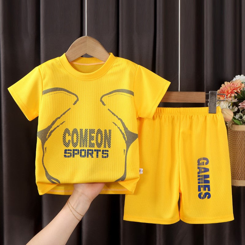 YELLOW SPORTS WEAR SET